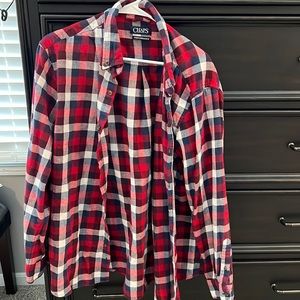 Chaps long sleeve button down shirt